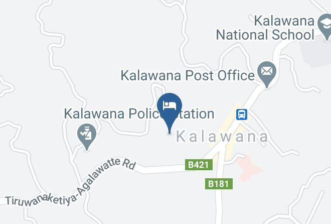 Ratnapura - Hill Cott Sinharaja Maps