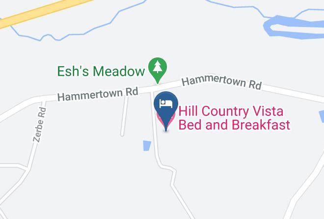 Lancaster - Hill Country Vista Bed And Breakfast Maps