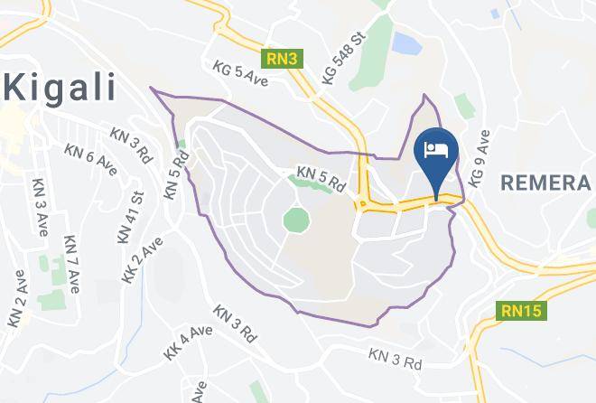 Kigali - Hill Crest Hotel Maps