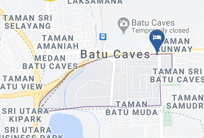 Gombak - Hill Inn Hotel Batu Cave Maps