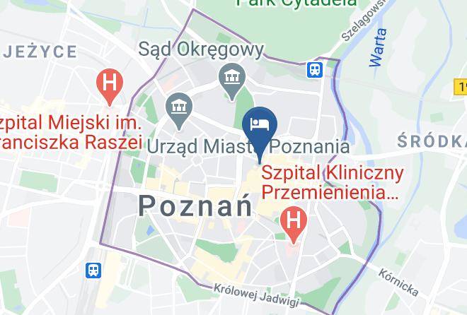 Poznan - Hill Inn Maps