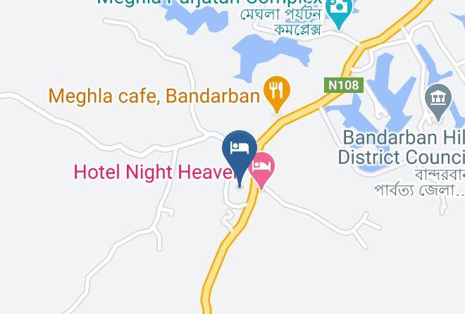 Chittagong - Hill Palace Resort Maps
