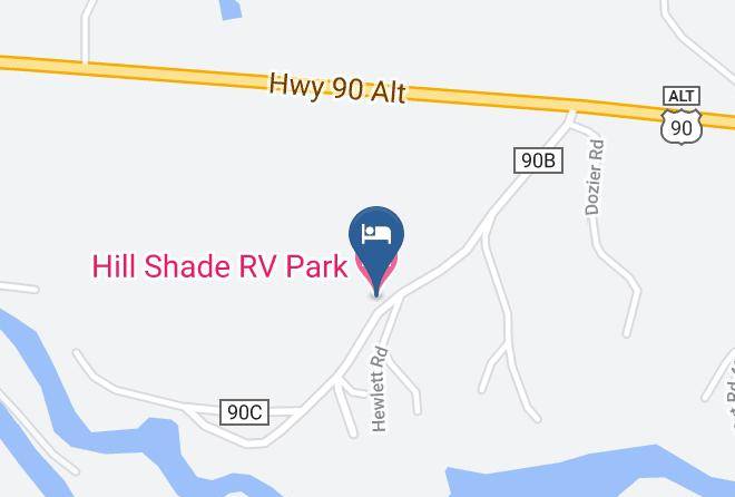 Gonzales - Hill Shade Rv Park Maps