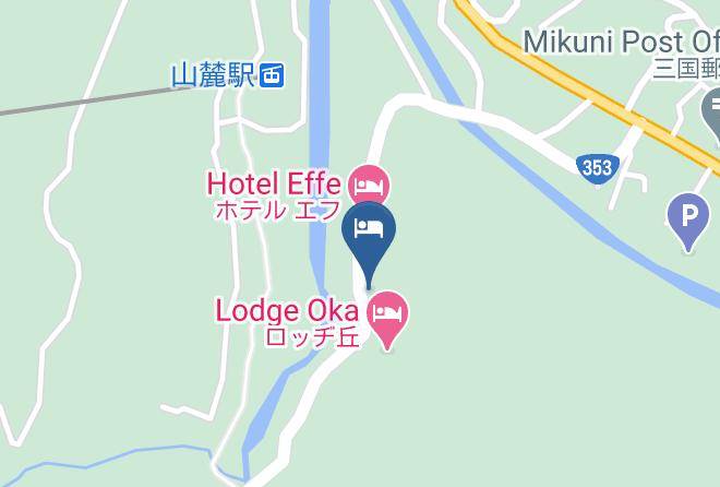 Yuzawa Townminami Uonuma District - Hill Side Inn Garden Cress Maps