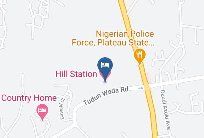 Jos - Hill Station Hotel Maps