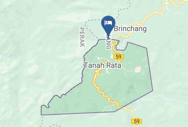 Cameron Highlands District - Hill Top Bungalow Maps