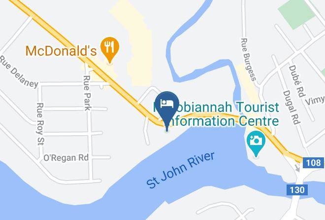 Victoria - Hill Top Motel & Restaurant Maps