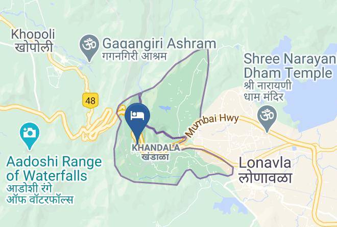 Khandala - Hill View Resort Maps