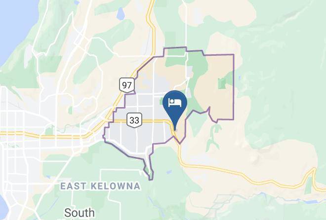 Central Okanagan - Hillcrest Farm Market B&b Maps