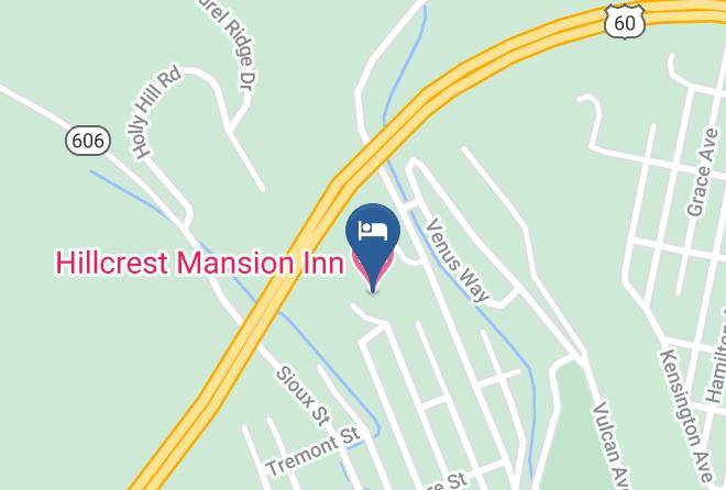 Alleghany - Hillcrest Mansion Inn Maps