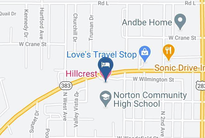 Norton - Hillcrest Motel Maps