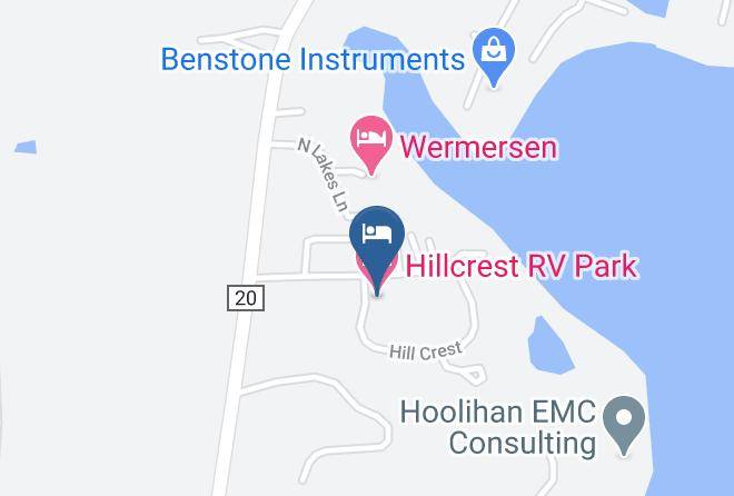 Chisago - Hillcrest Rv Park Maps