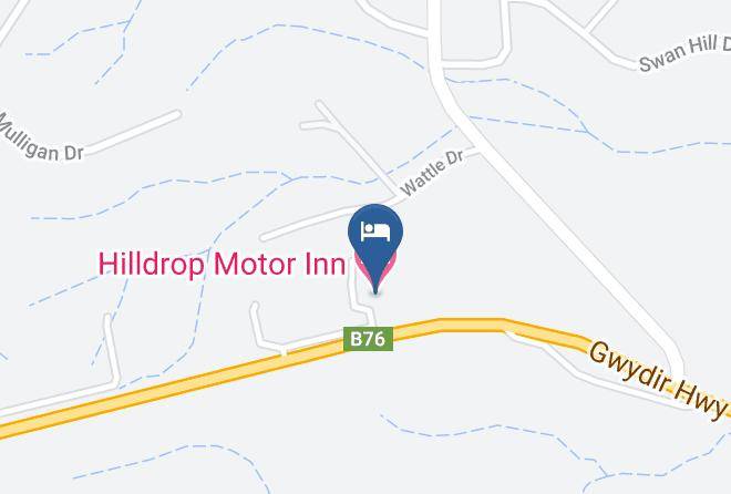Clarence Valley - Hilldrop Motor Inn Maps