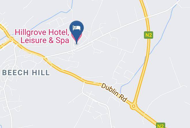 Monaghan - Hillgrove Hotel Leisure & Spa Maps