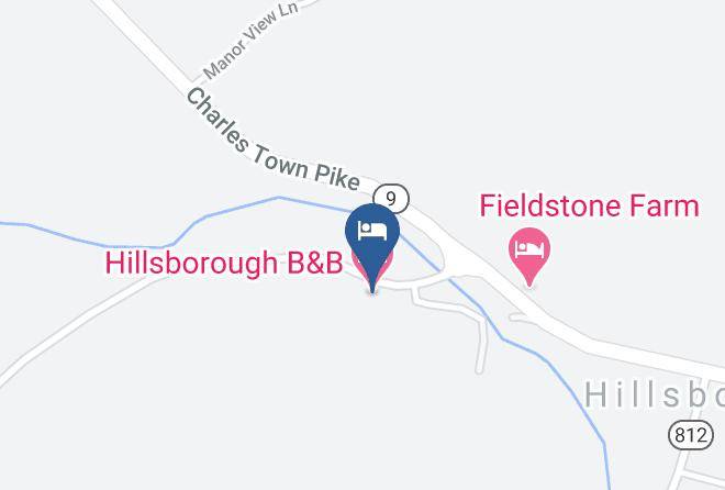 Hillsborough B&b Map