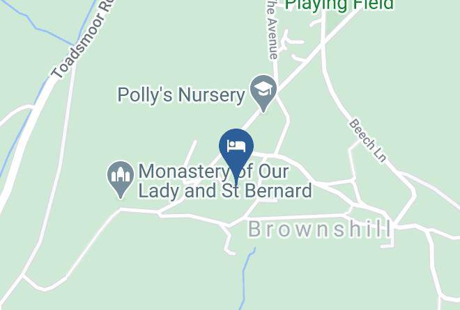 Glos - Hillsdon B&b Maps
