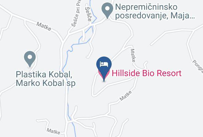 Prebold - Hillside Bio Resort Maps