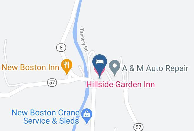 Hillside Garden Inn Map