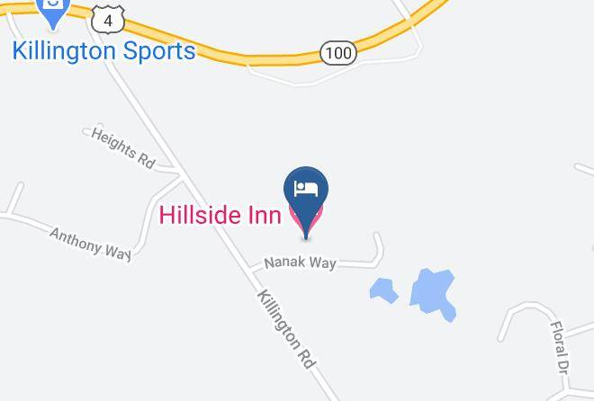 Hillside Inn Map