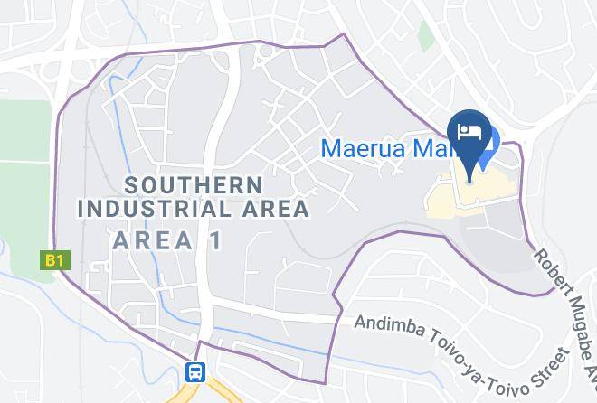 Windhoek - Hillside Maerua Mall Maps