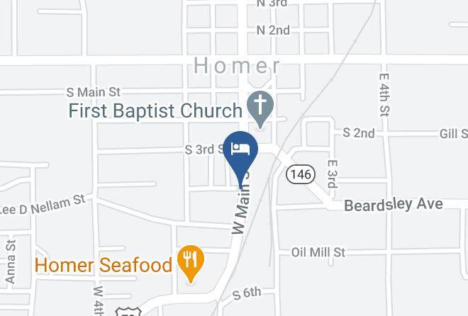 Claiborne Par - Hillside Motel Maps