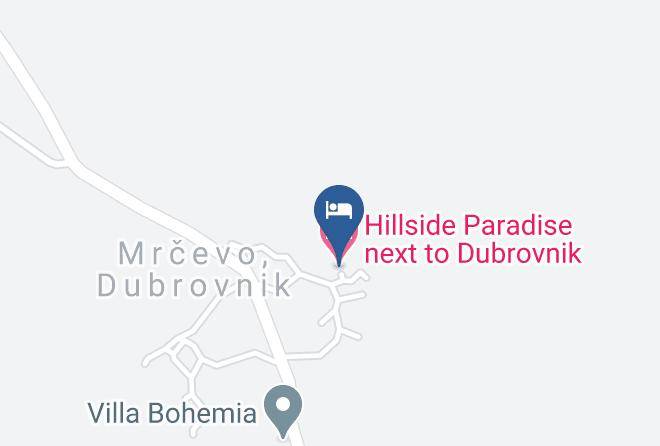 Dubrovnik - Hillside Paradise Next To Dubrovnik Maps