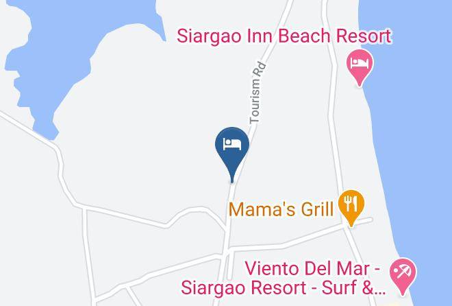 Surigao Del Norte - Hillside Resort Siargao Maps