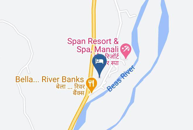 Manali Sub District - Hilltone Resorts And Spa Maps