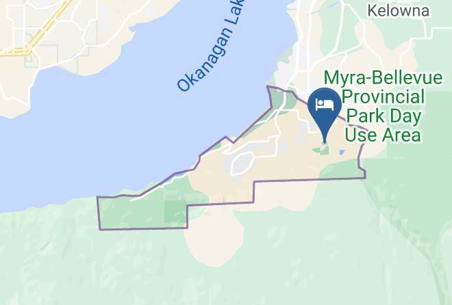 Central Okanagan - Hilltop Escape B&b Maps