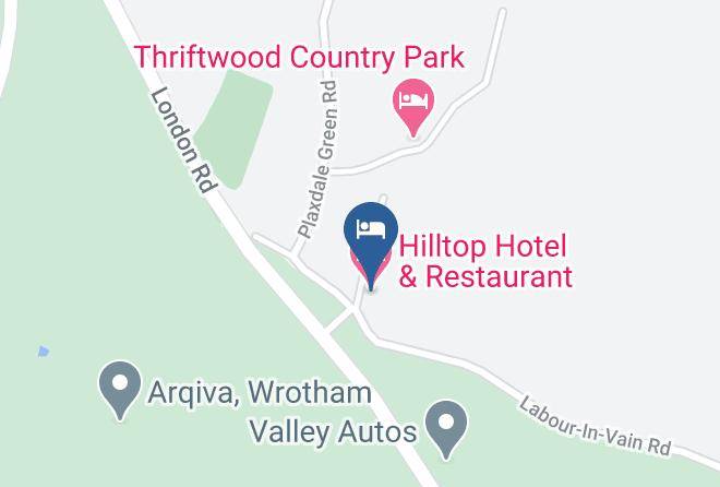 Kent - Hilltop Hotel & Restaurant Maps