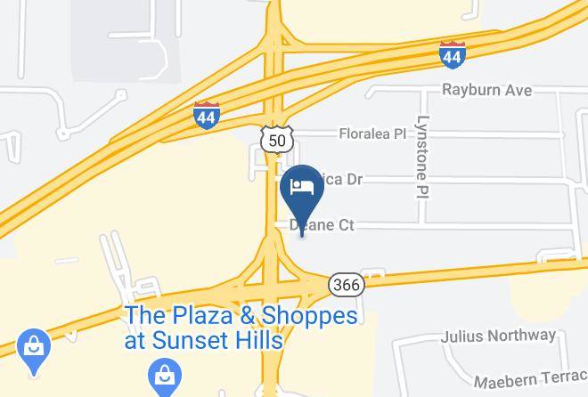 St Louis - Hilltop Hotel Maps