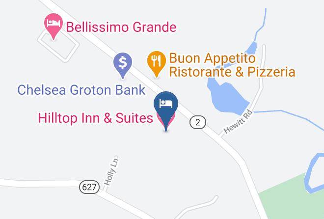 Hilltop Inn & Suites Map