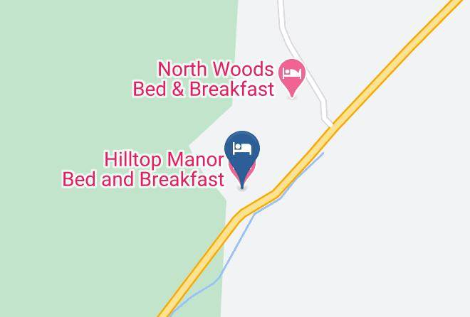 Garland - Hilltop Manor Bed And Breakfast Maps