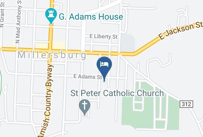 Holmes - Hilltop Manor Bed And Breakfast Maps