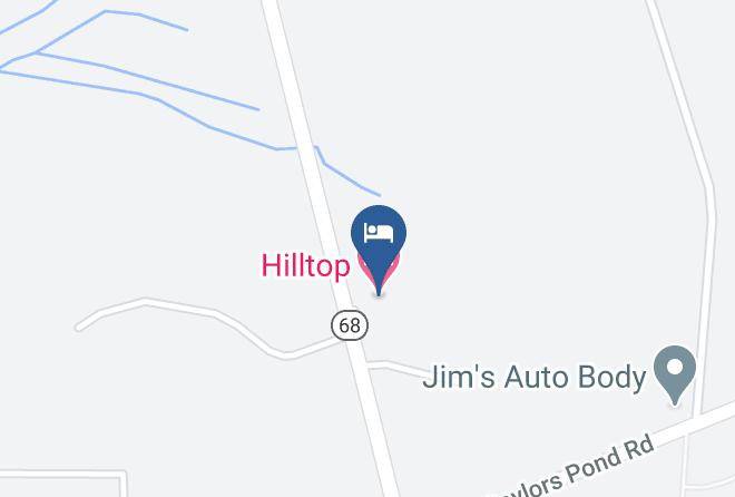 Hilltop Motel Map