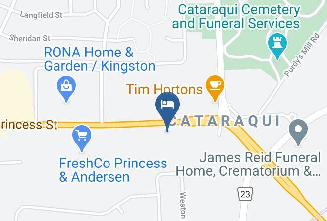 Frontenac - Hilltop Motel Maps