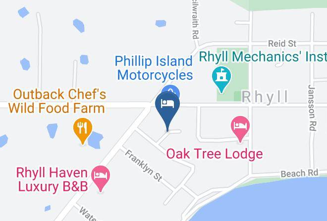 Bass Coast - Hilltop On Rhyll Maps