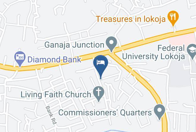 Lokoja - Hilltop Paradise Hotel Maps