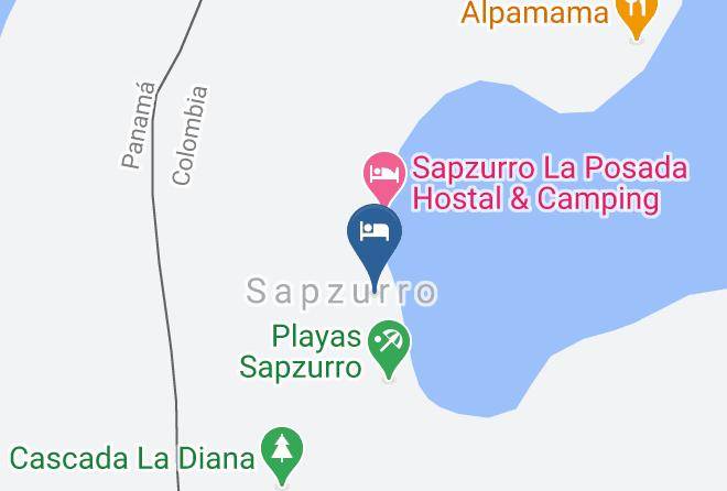 Hilltop Sapzurro Map