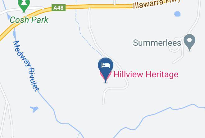 Wingecarribee - Hillview Heritage Hotel Maps
