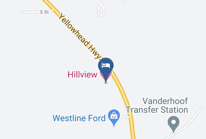 Bulkley Nechako - Hillview Motel Maps