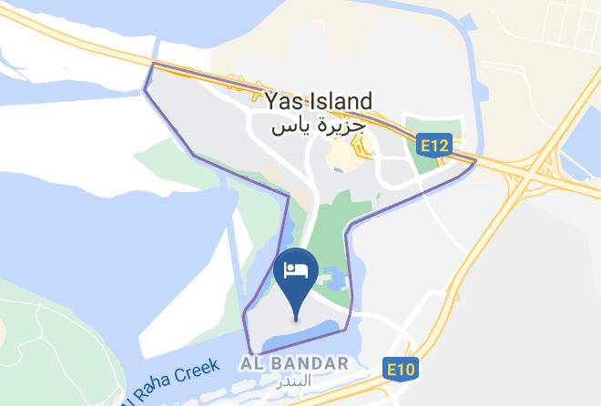 Abu Dhabi - Hilton Abu Dhabi Yas Island Maps