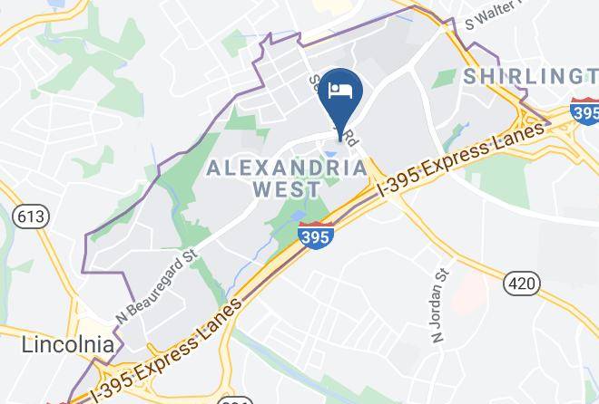 Alexandria City - Hilton Alexandria Mark Center Maps