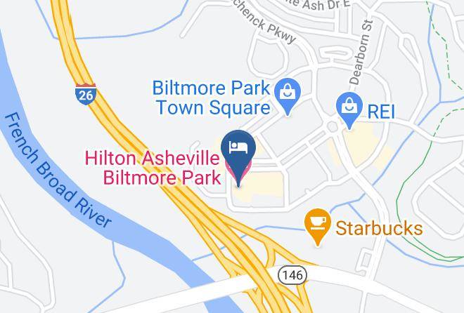 Buncombe - Hilton Asheville Biltmore Park Maps