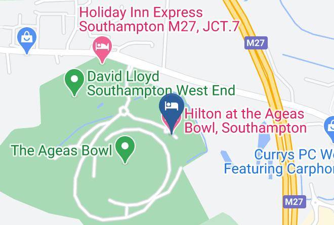 Hants - Hilton Southampton Utilita Bowl Maps