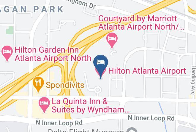 Fulton - Hilton Atlanta Airport Maps