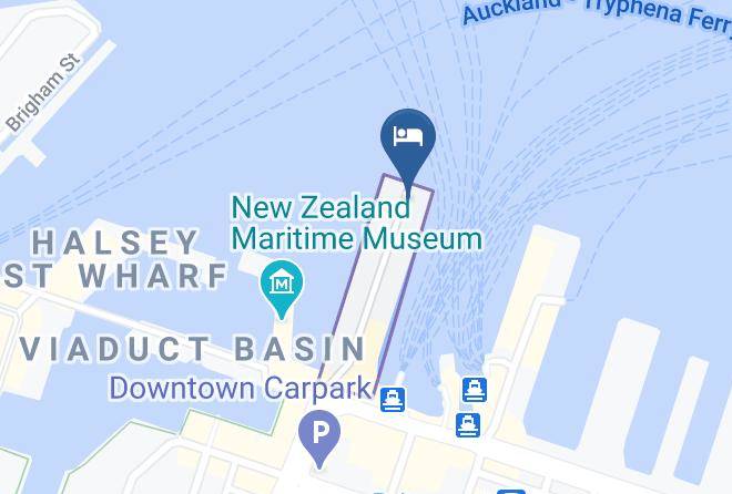 Hilton Auckland Map