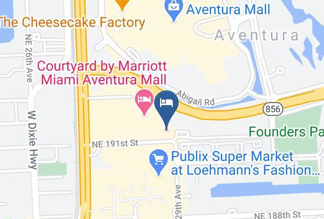 Miami Dade - Hilton Aventura Miami Maps