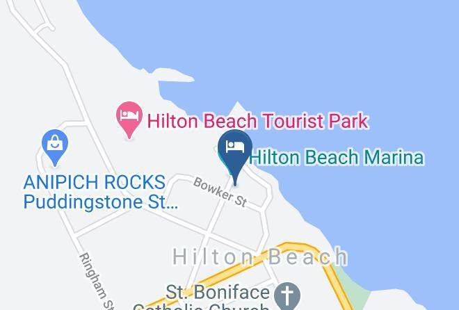 Algoma - Hilton Beach Inn And Island Bar And Grill Maps