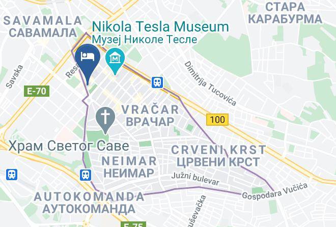 Belgrade City - Hilton Belgrade Maps